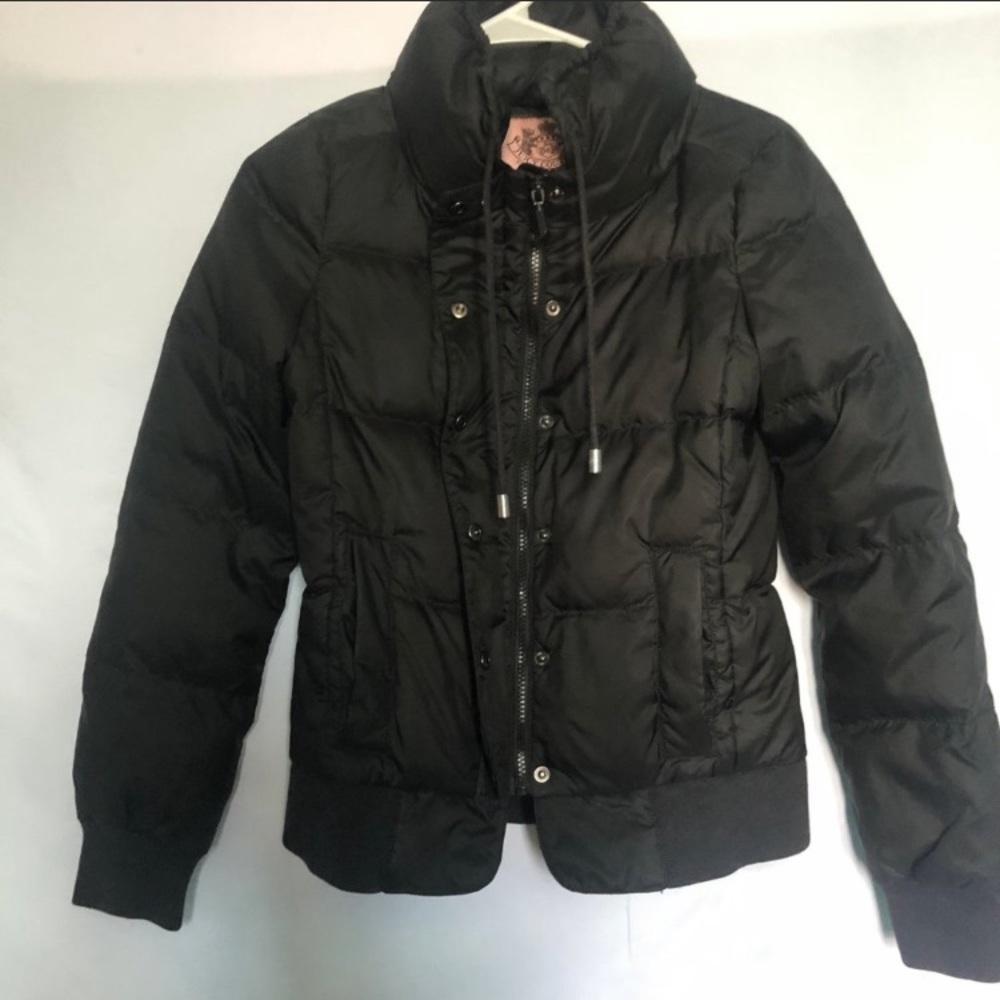 Juicy Couture  Black Puffer Jacket winter Coat